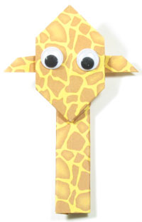 easy origami giraffe