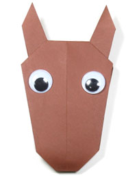 easy paper horse