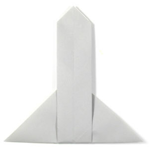 easy origami rocket