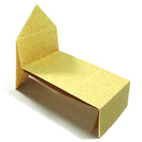 single origami bed III