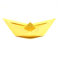 traditional paper boat