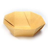 simple origami bowl
