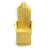 origami throne