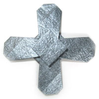 origami cross