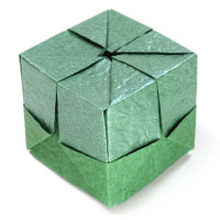 origami closed cube III