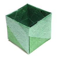 origami open cube III