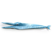origami needlefish