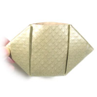 coin origami purse