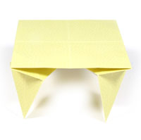 origami table