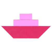 traditional origami steamboat