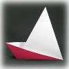 traditional origami boat