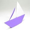 origami sailboat