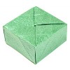 closed origami box