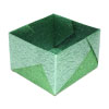 medium square origami box