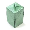 closed tall origami box