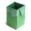 trash origami box II