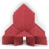 traditional origami church