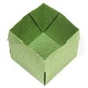 origami open cube
