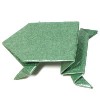 jumping origami frog