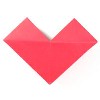 small origami heart