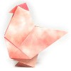easy origami hen