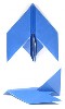easy origami jet plane