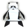 origami panda body