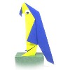 traditional origami parrot