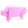 traditional origami pig