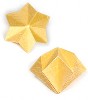 3d four-pointed origami paper star