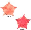 Five-pointed origami star planet