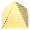 simple origami pyramid