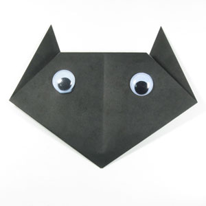 easy origami cat