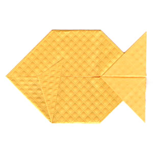 24th picture of easy origami fish