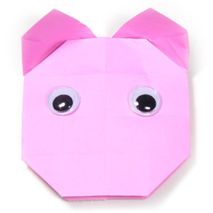 35th picture of easy origami pig
