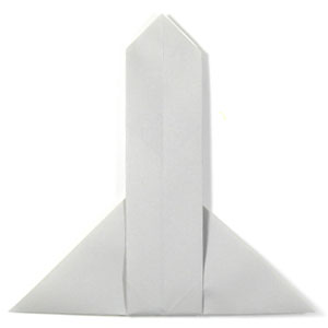 16th picture of easy origami rocket