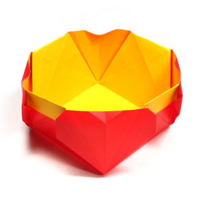 26th picture of four-heart origami box