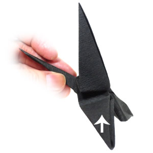 17th picture of origami witch for Halloween