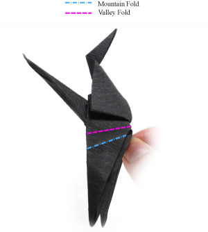 24th picture of origami witch for Halloween