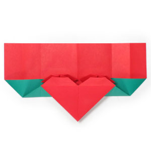 21th picture of heart origami boat