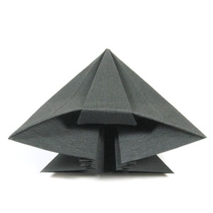 23th picture of origami stealth aircraft
