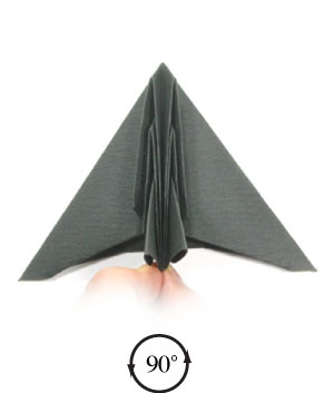 34th picture of origami stealth aircraft