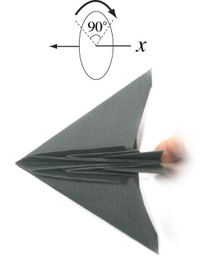 35th picture of origami stealth aircraft