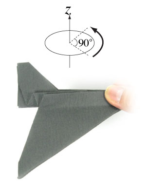 39th picture of origami stealth aircraft