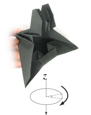 48th picture of origami stealth aircraft