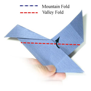 18th picture of simple origami airplane (fighter jet plane)