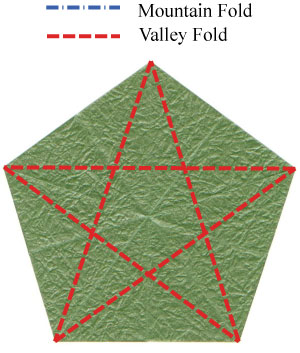 1st picture of Calyx Origami Base with Five Sepals