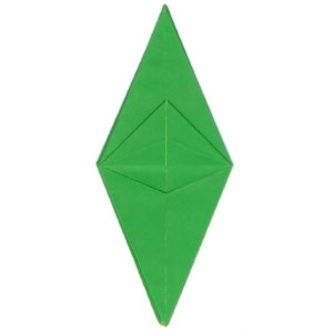 frog origami base