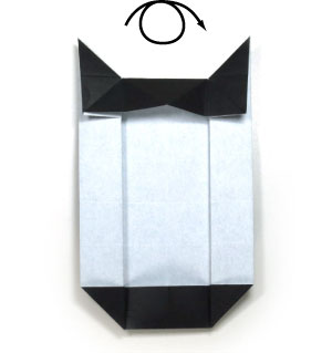 33th picture of origami Batman's face