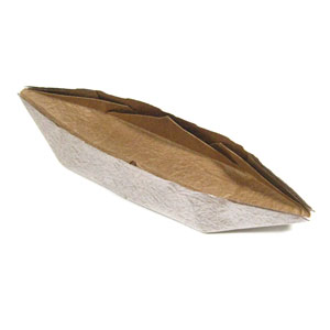 19th picture of traditional origami sampan boat